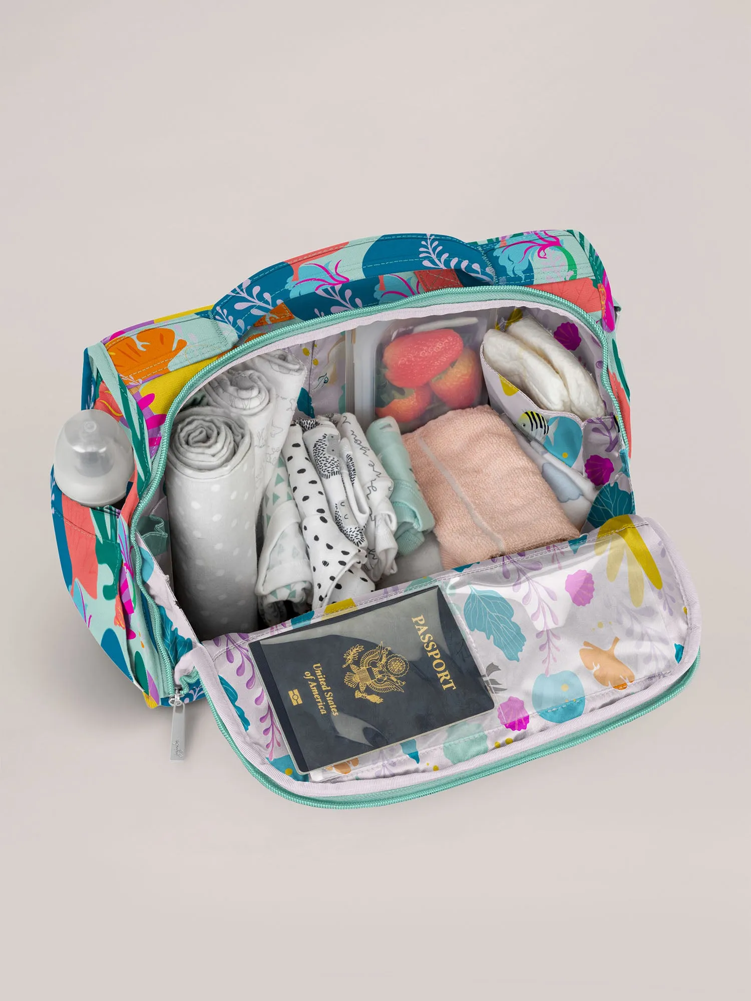 B.F.F. Backpack Messenger Diaper Bag - Disney's The Little Mermaid: Ocean of Dreams