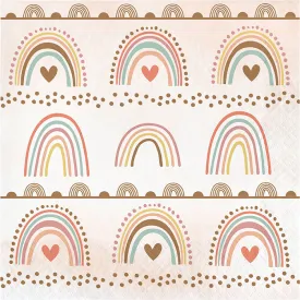 Bulk Boho Rainbow Luncheon Napkins (192 per Case)