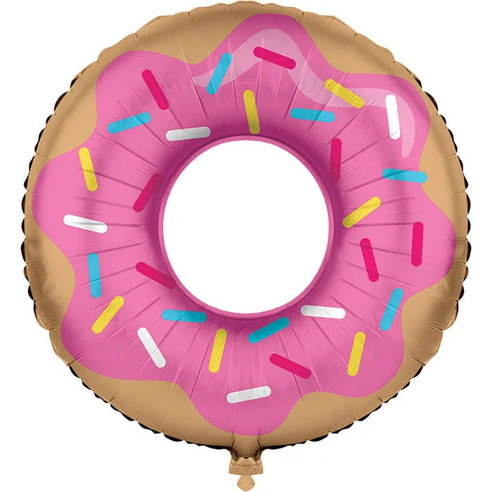 Bulk Donut Mylar Balloons (10 per Case)