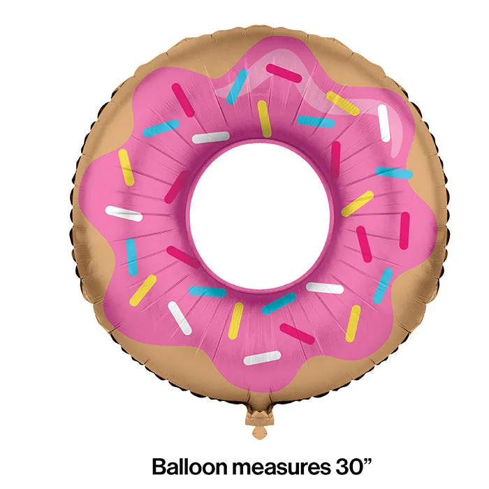 Bulk Donut Mylar Balloons (10 per Case)