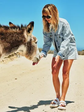 Coco Ho Denim Jacket - Ice