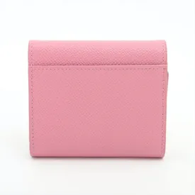 Dior Montaigne Leather Wallet Pink