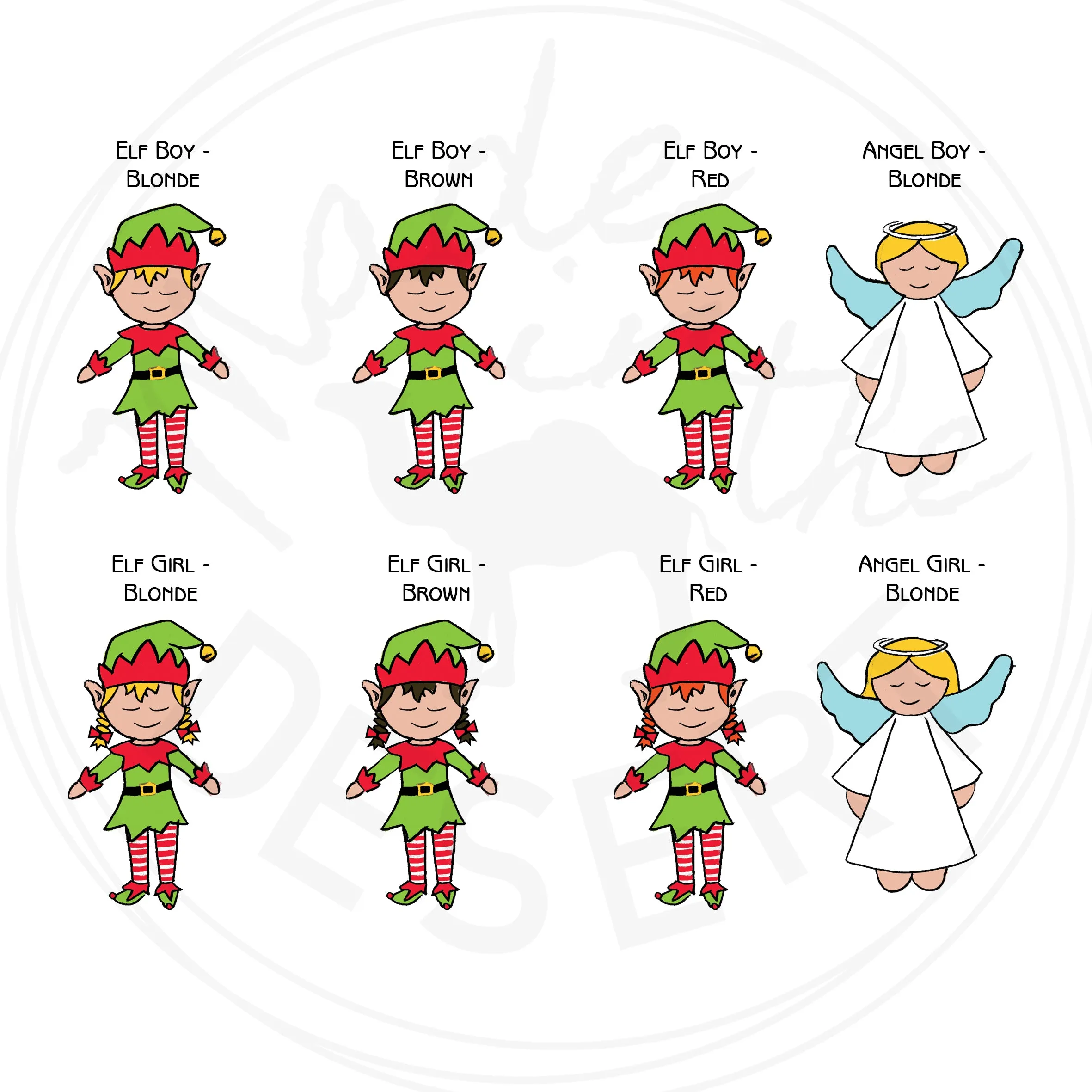 Festive Character Christmas Eve Treats Sack - Non-personalised & Personalised