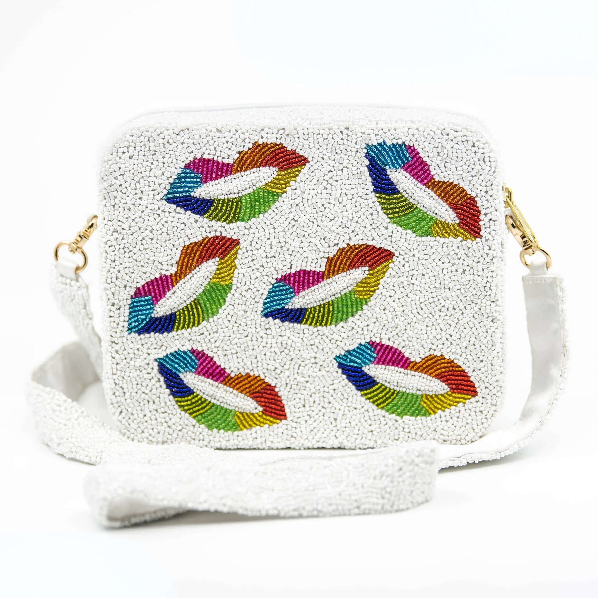 GD Crossbody fully beaded