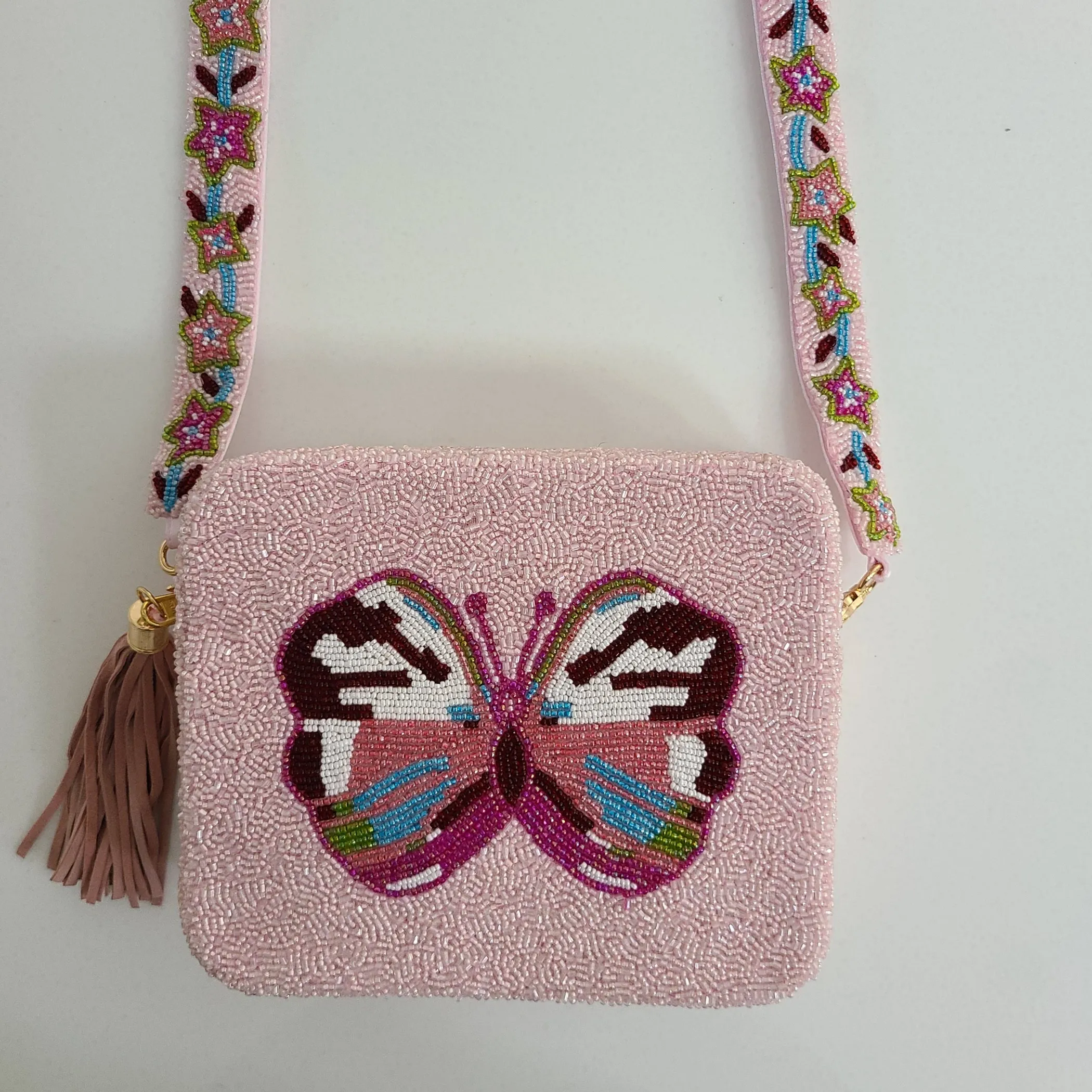 GD Crossbody fully beaded