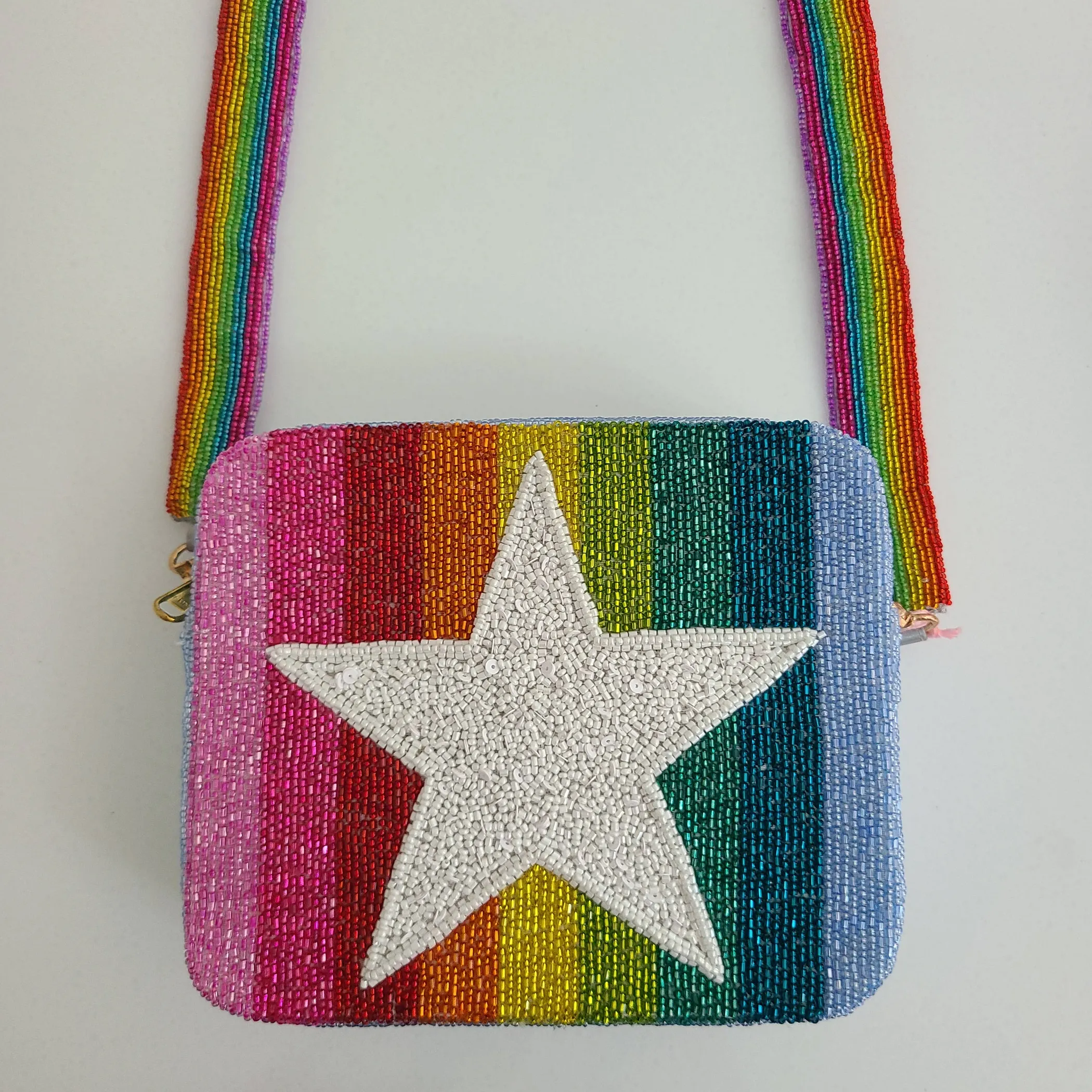 GD Crossbody fully beaded