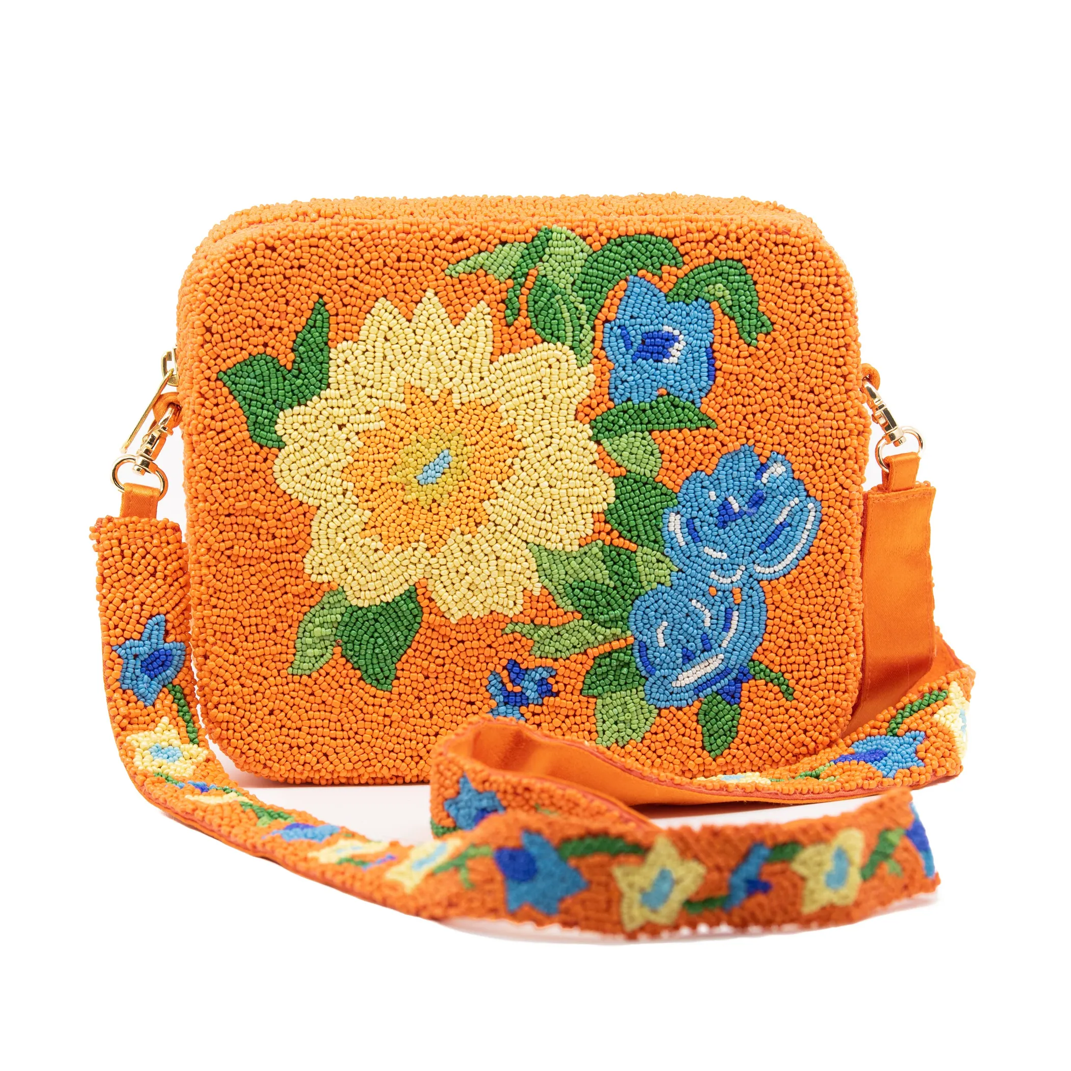 GD Crossbody fully beaded