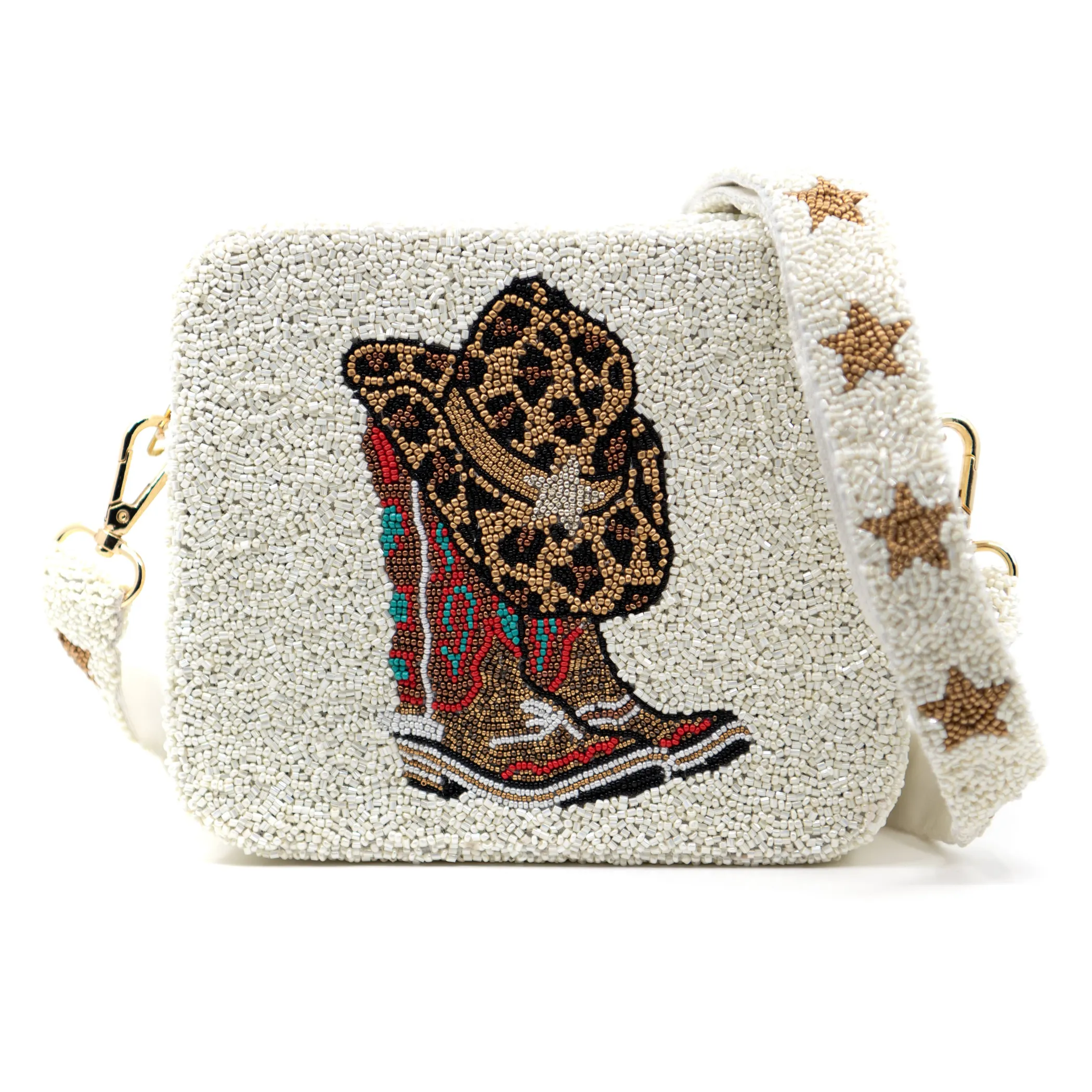 GD Crossbody fully beaded