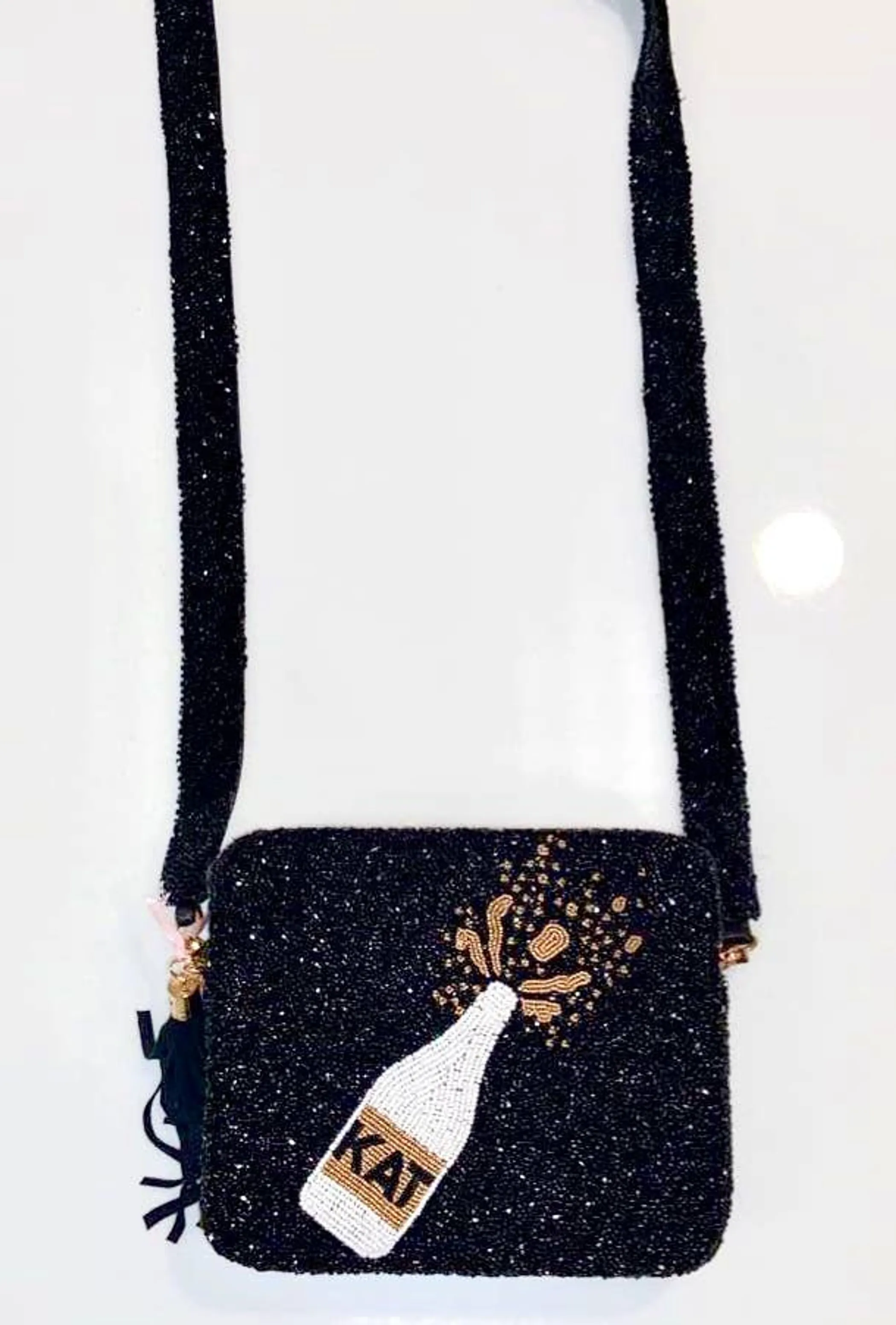 GD Crossbody fully beaded