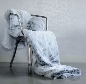 Glacier Faux Fur Throw by Evelyne Prélonge