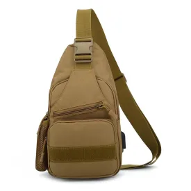 Large Sport with Nylon Material Messenger bag