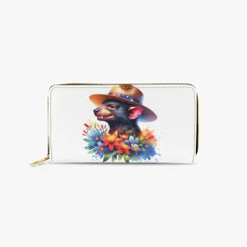 Long Type Zipper Purse, Tasmanian Devil, awd-1340