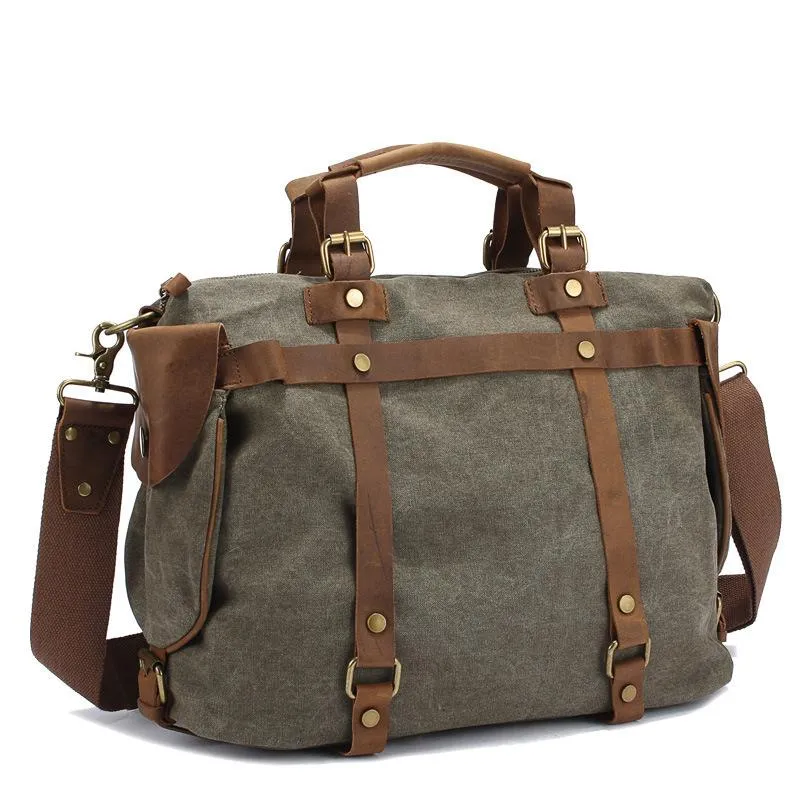 Men's sports outdoor canvas camera bag