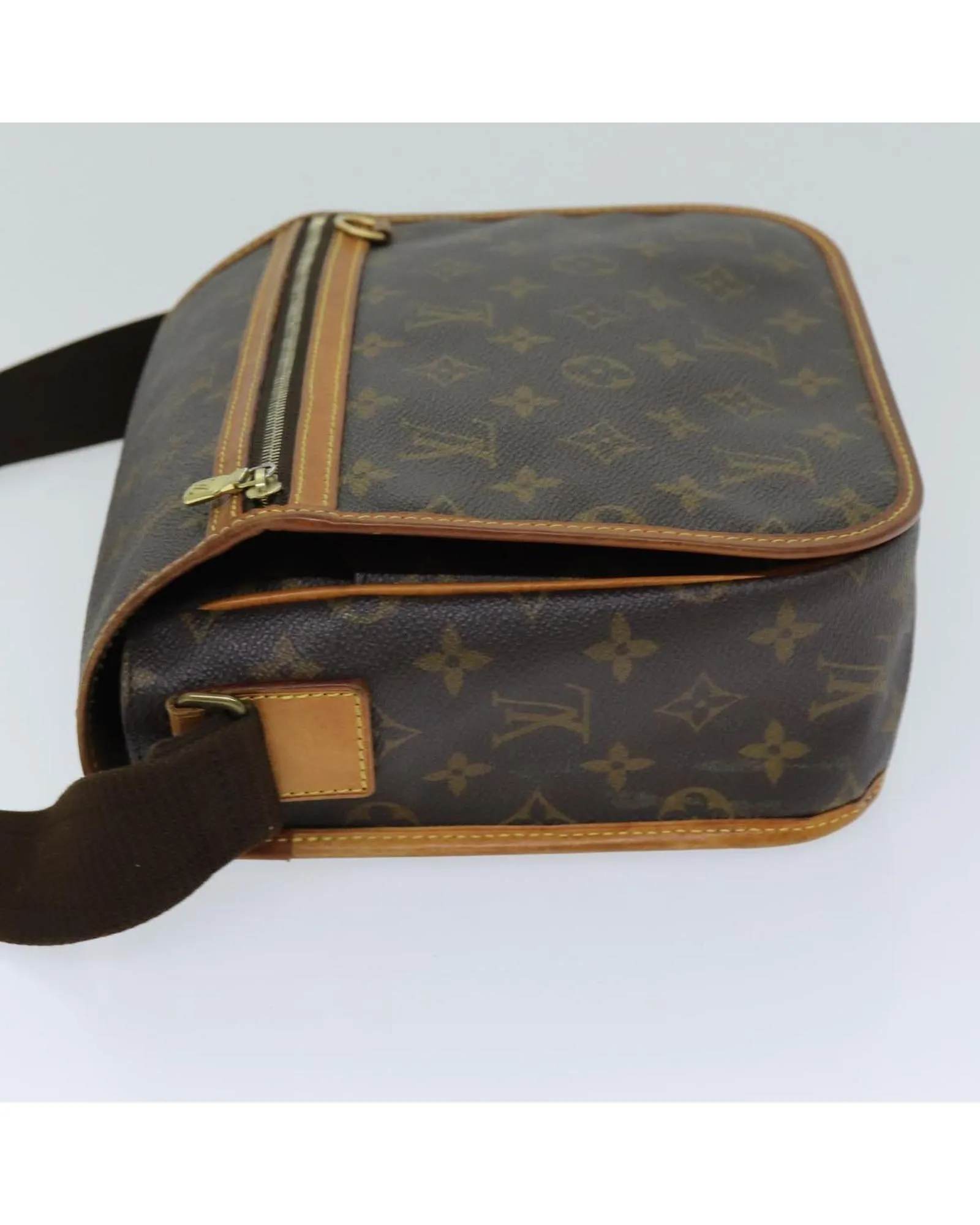 Monogram Canvas Messenger Shoulder Bag