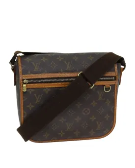 Monogram Canvas Messenger Shoulder Bag