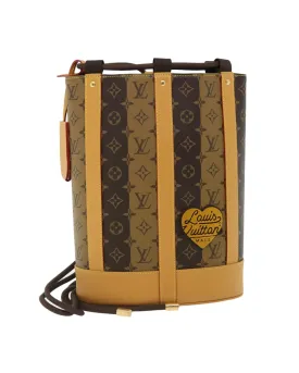 Monogram Stripe Randonnee Messenger Shoulder Bag