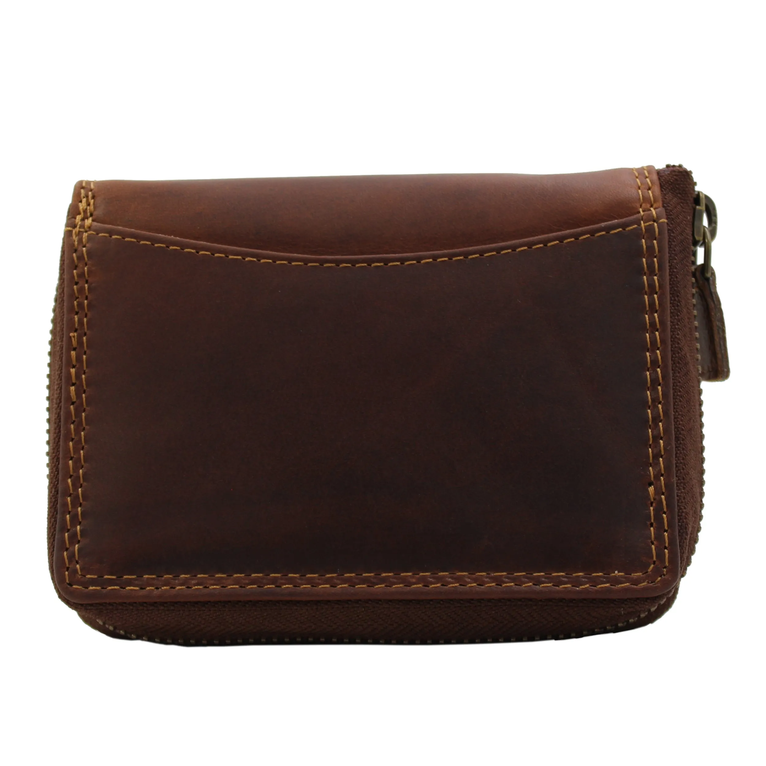 RE Leather Wallet - Zippered