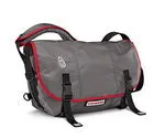 Timbuk2 D-Lux Bondage Messenger Bag Medium - Gunmetal / Rev Red