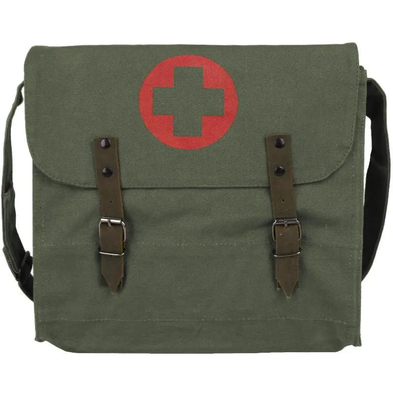 Vintage Medics Canvas Shoulder Bag