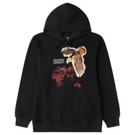 WILD WORLD PULLOVER HOODIE - BLACK